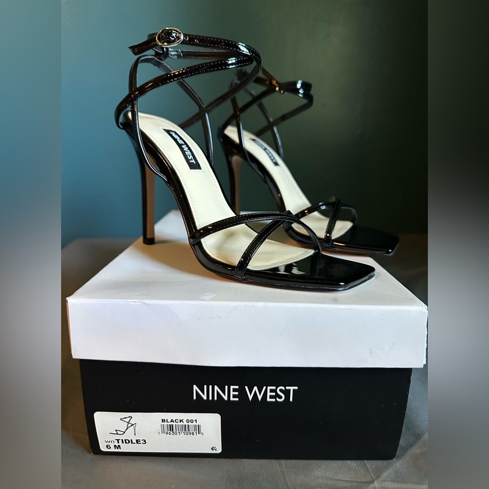 Nine West Women's Tidle Strappy High Stiletto NIB